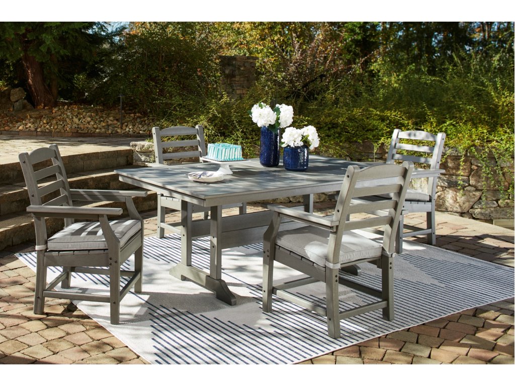 Visola Outdoor Dining Table with 4 Chairs - main image