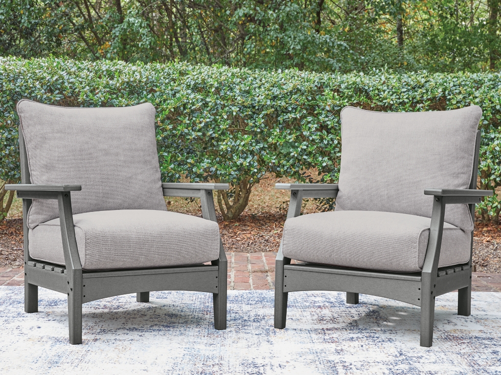 Cove Beach Outdoor Lounge Chair with Cushion - image 1