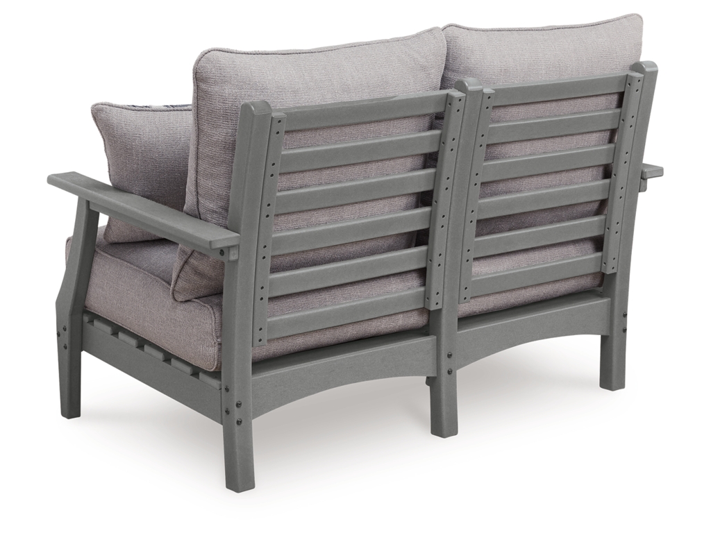 Cove Beach Outdoor Loveseat with Cushion - image 3