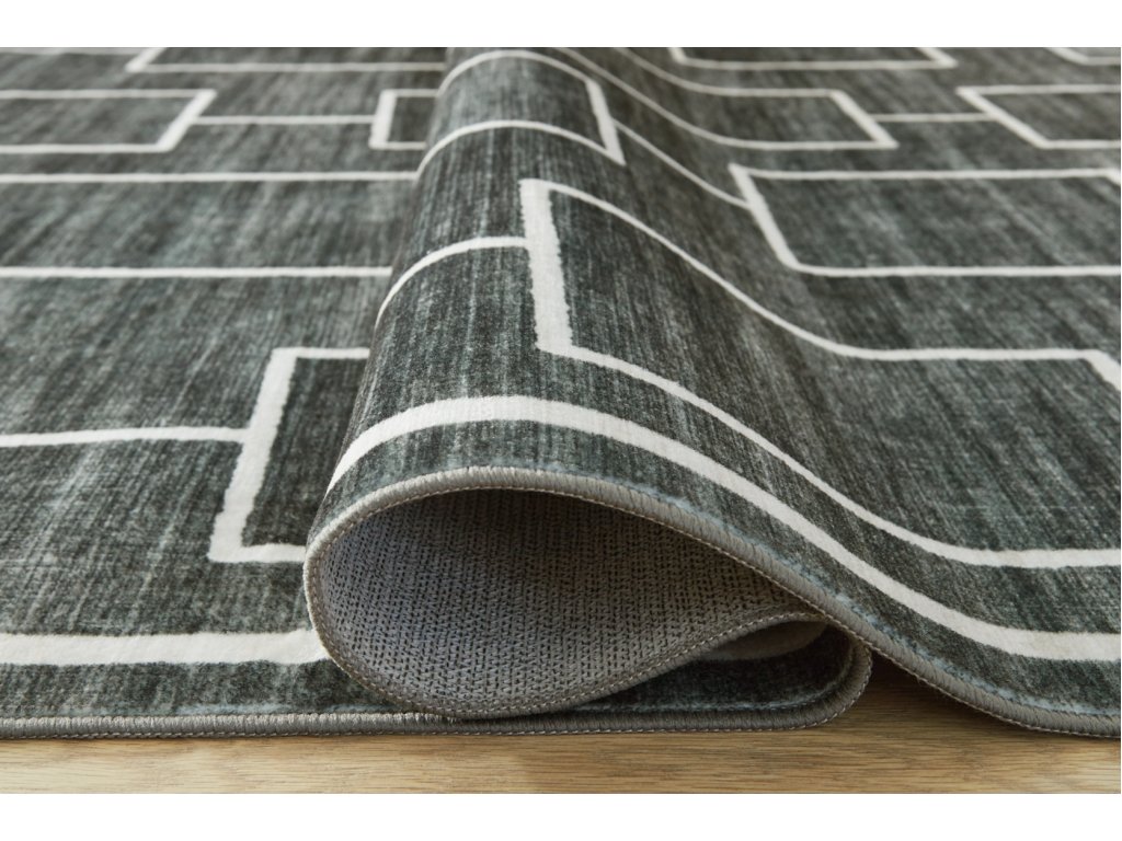 Elderland Washable 7'6" x 9'6" Area Rug - image 3