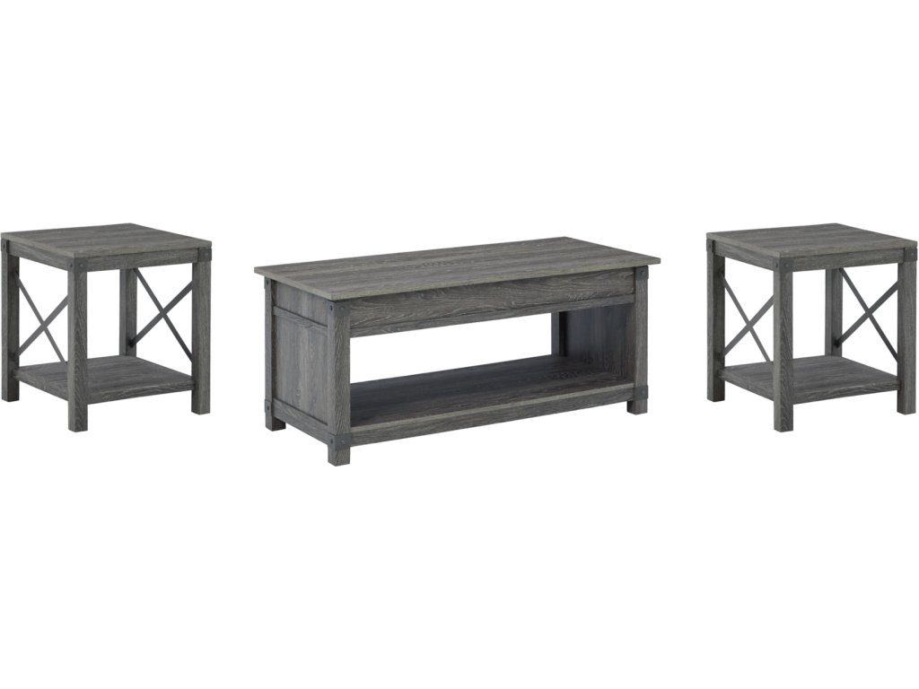 Freedan Coffee Table and 2 End Tables - main image
