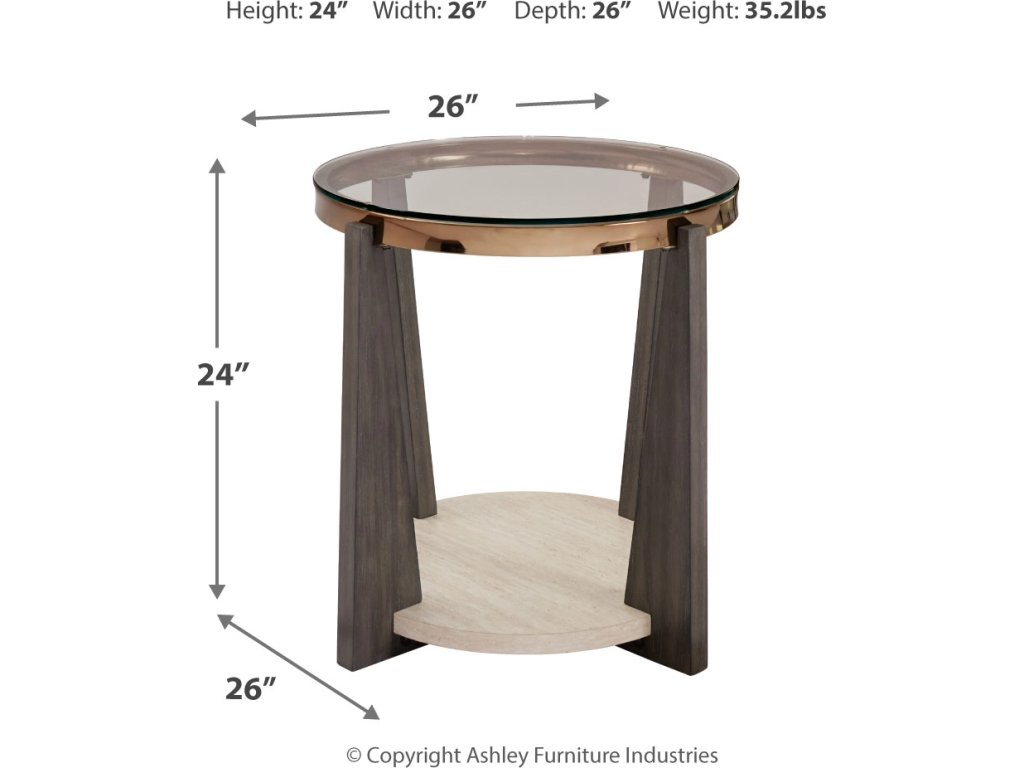 Frazwa End Table - image 4
