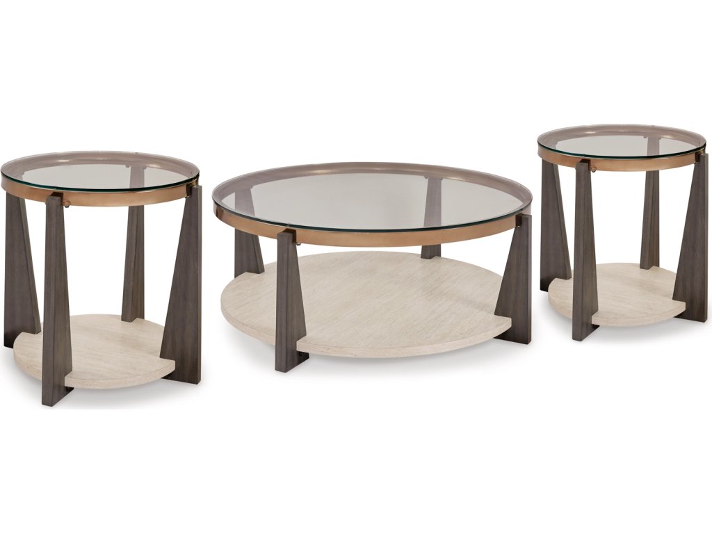 Frazwa Coffee Table and 2 End Tables - main image
