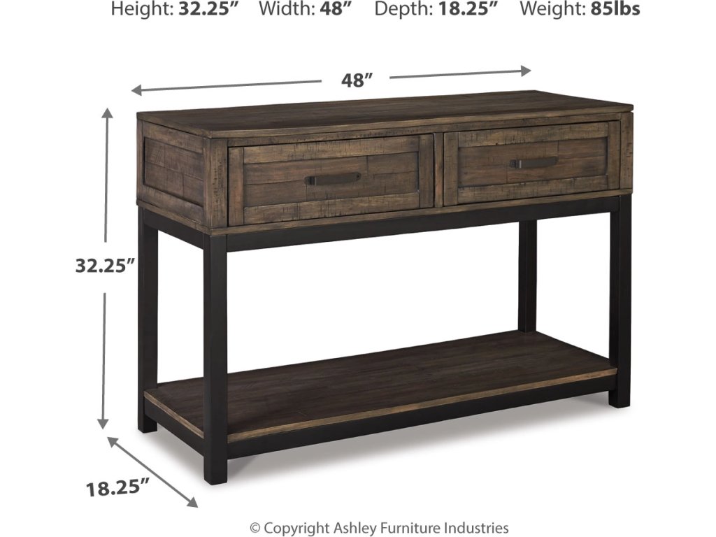 Johurst Sofa/Console Table - image 3