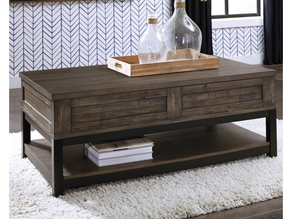 Johurst Lift-top Coffee Table and 2 End Tables - image 3