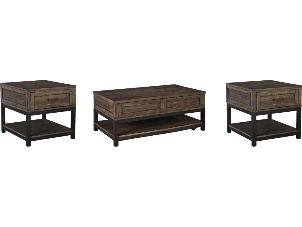 Johurst Lift-top Coffee Table and 2 End Tables - main image