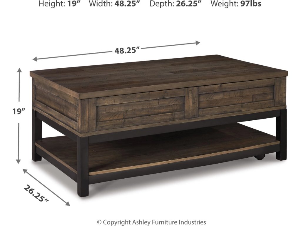 Johurst Lift-top Coffee Table and 2 End Tables - image 5