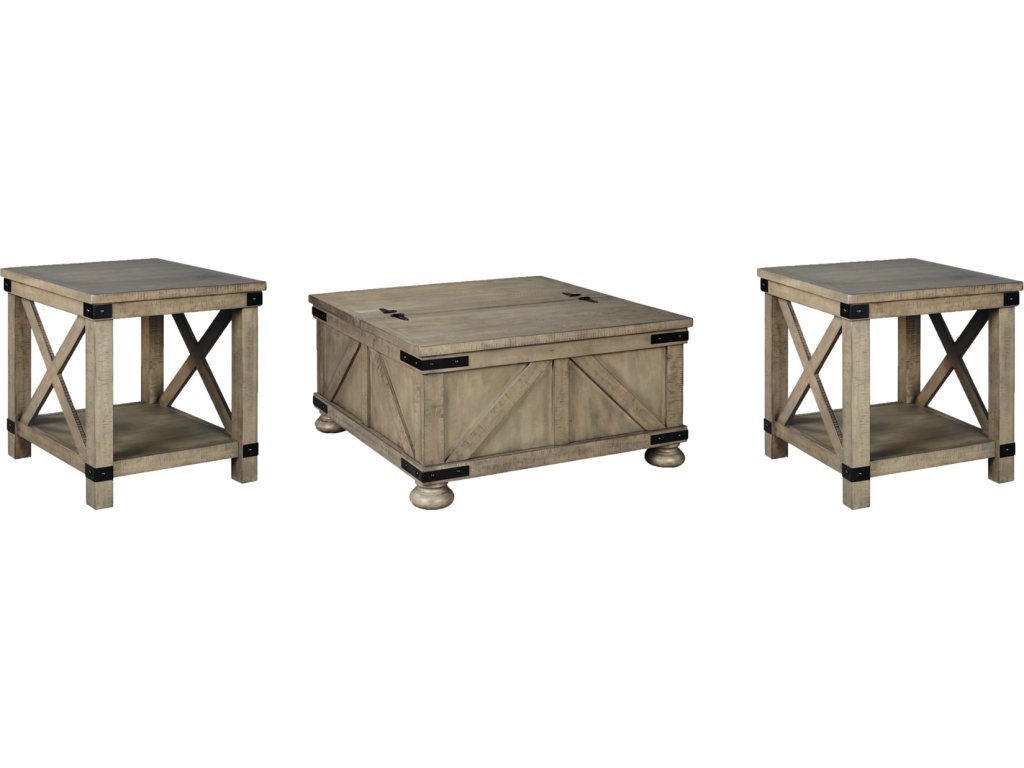 Aldwin Coffee Table and 2 End Tables - main image