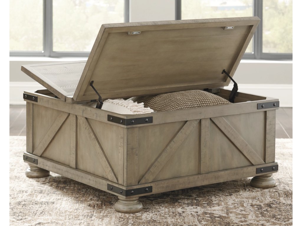 Aldwin Coffee Table With Storage - image 4