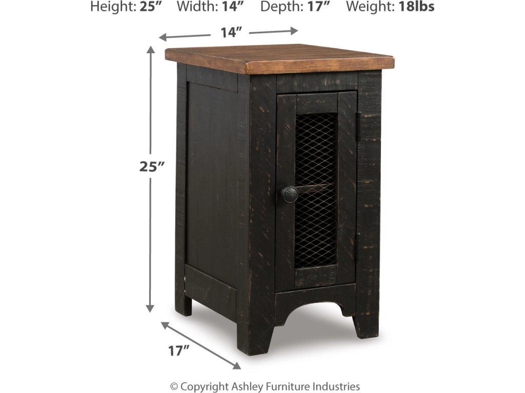 Valebeck Coffee Table and 2 Chairside End Tables - image 6