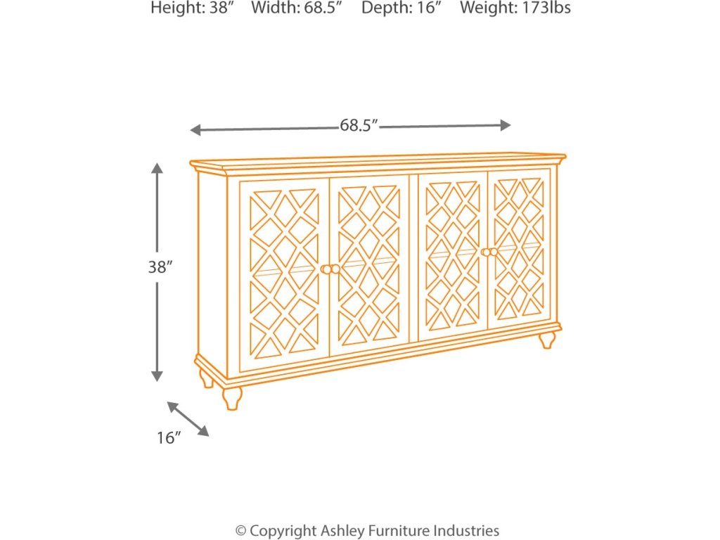 Mirimyn Accent Cabinet - image 3