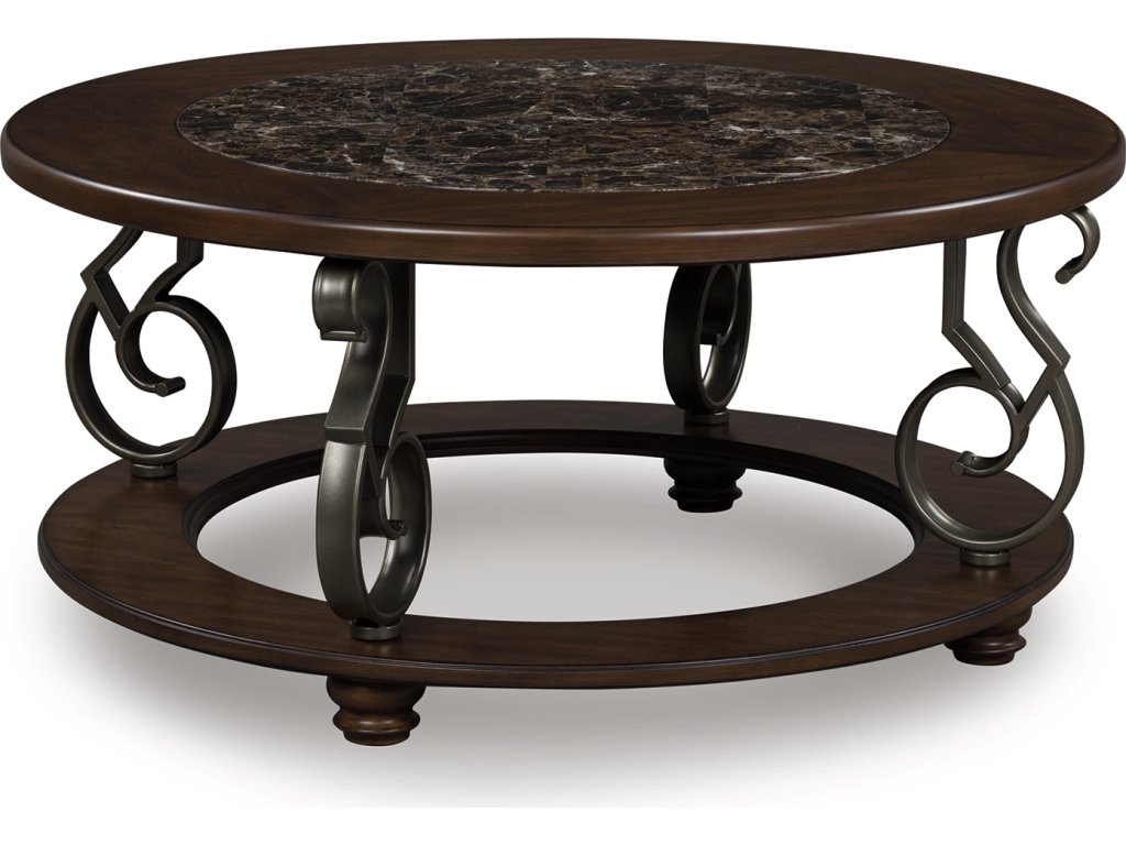 Frallyn Coffee Table and 2 Ends - image 5