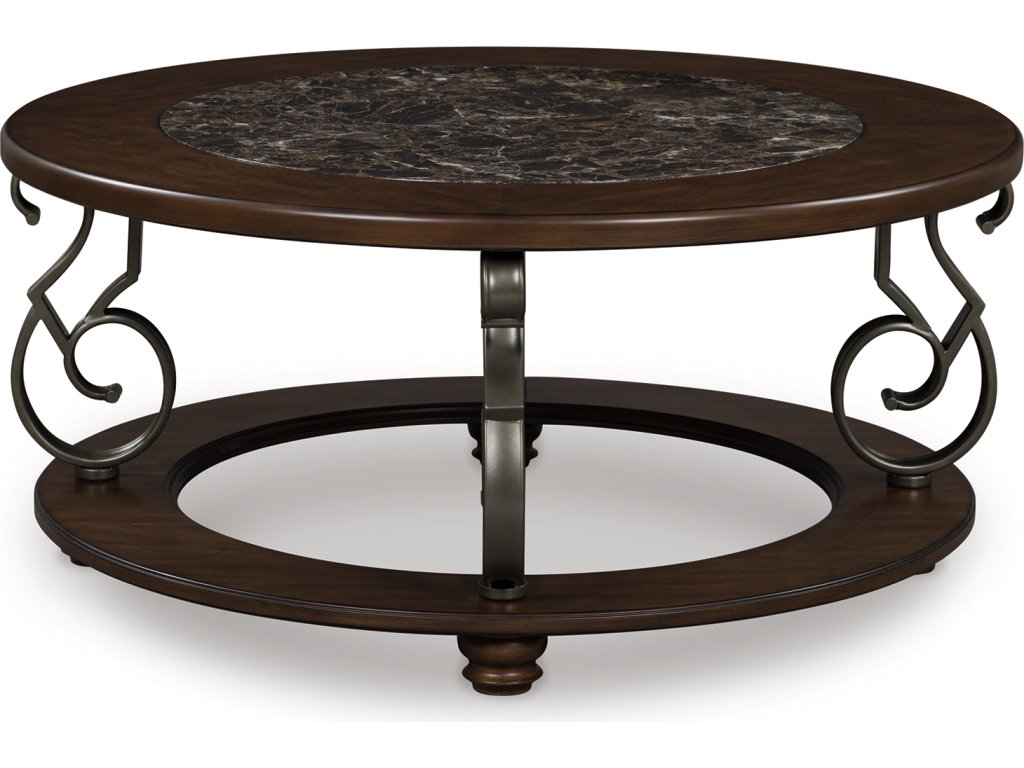 Frallyn Coffee Table and 2 Ends - image 4