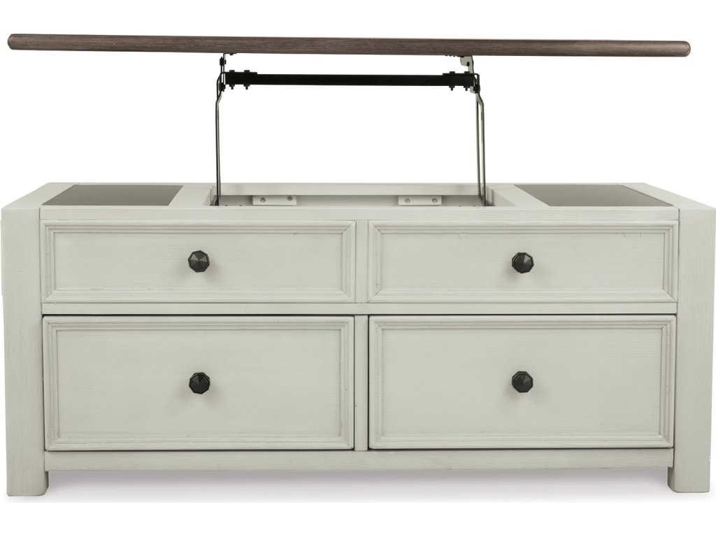 Bolanburg Coffee Table and 2 Chairside End Tables with Console - image 9