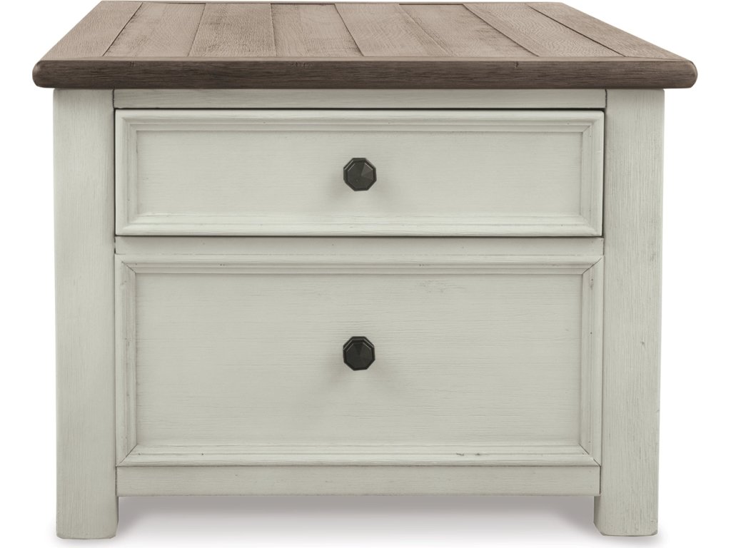 Bolanburg Coffee Table and 2 Chairside End Tables with Console - image 13