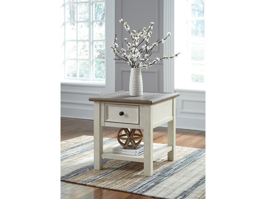 Bolanburg Coffee Table with End Table and Chairside End Table - image 19