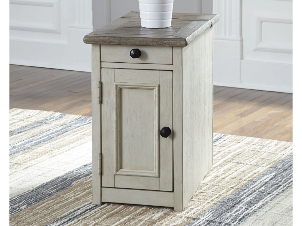 Bolanburg Coffee Table and 2 Chairside End Tables - image 4