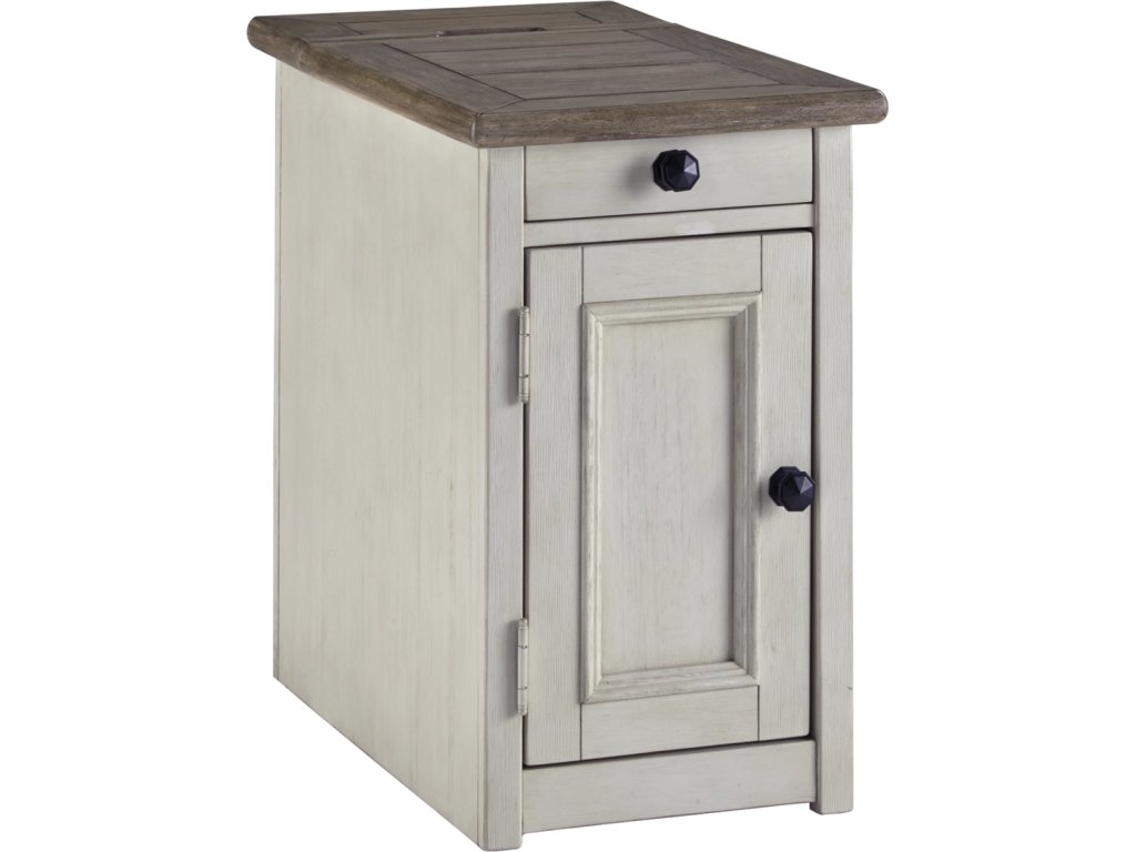 Bolanburg Coffee Table and 2 Chairside End Tables - image 2