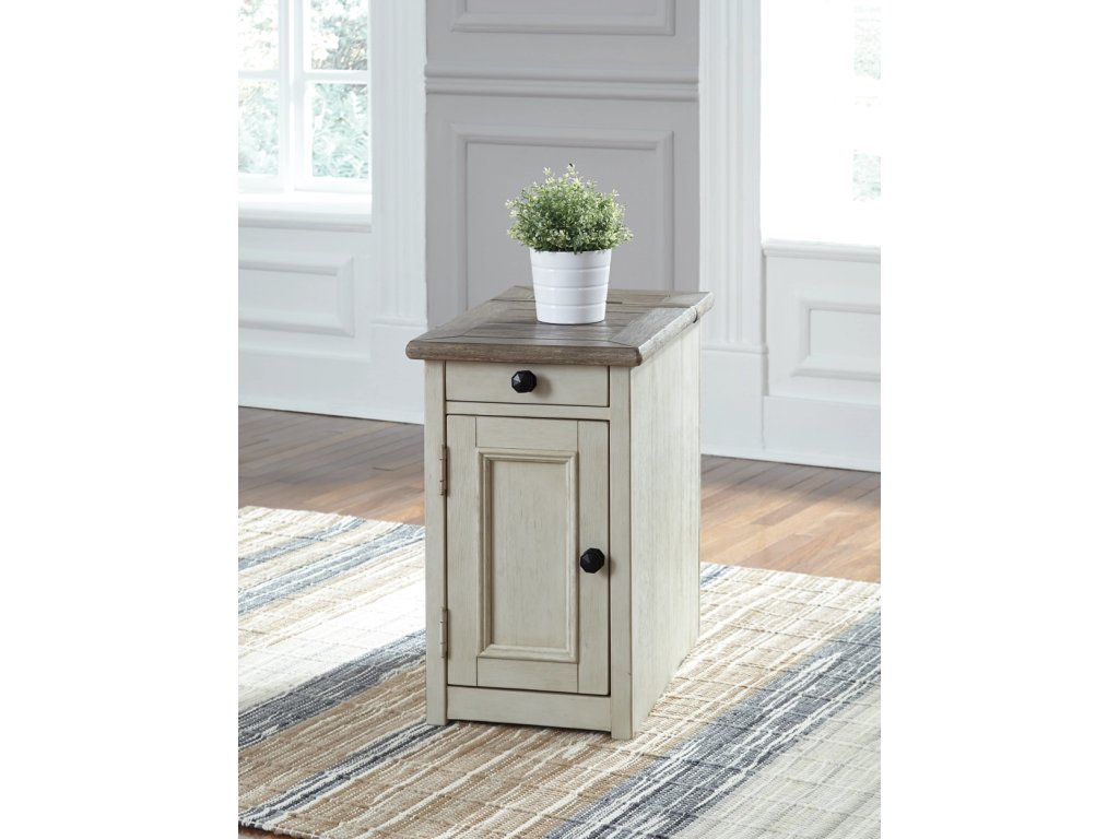 Bolanburg Coffee Table and 2 Chairside End Tables with Console - image 17