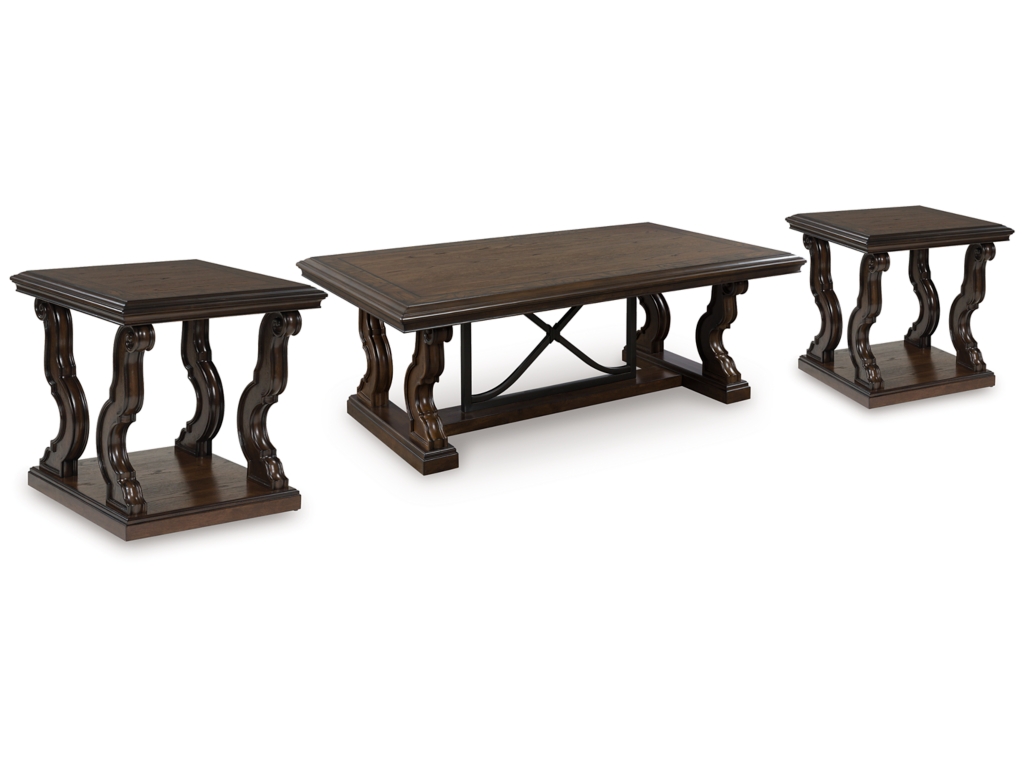 Maylee Coffee Table and 2 End Tables - main image