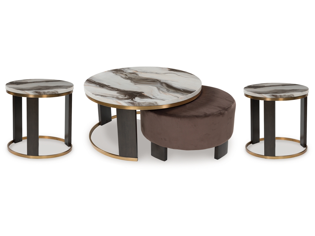 Jazmore Coffee Table and 2 Ends - main image