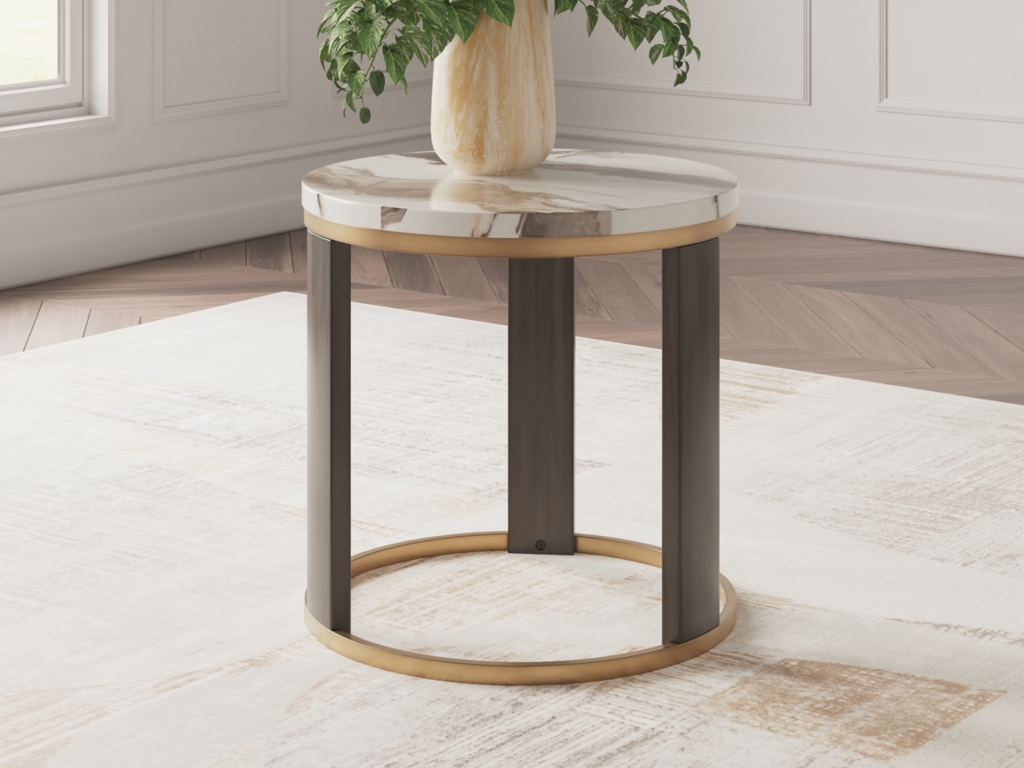 Jazmore Coffee Table and 2 Ends - image 9