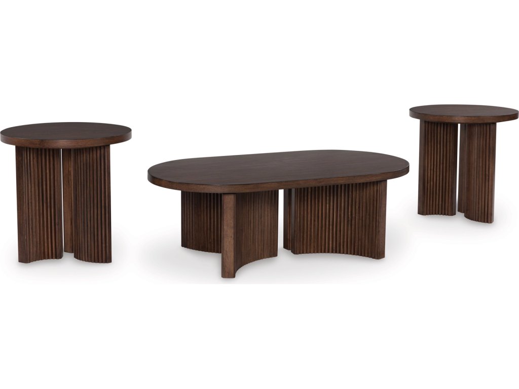 Korestone Coffee Table and 2 End Tables - main image