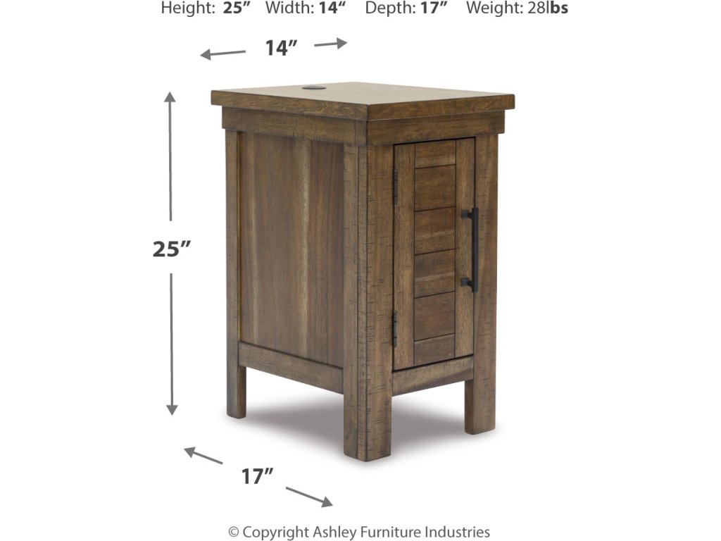 Moriville Lift-top Coffee Table and 2 Chairside End Tables - image 11