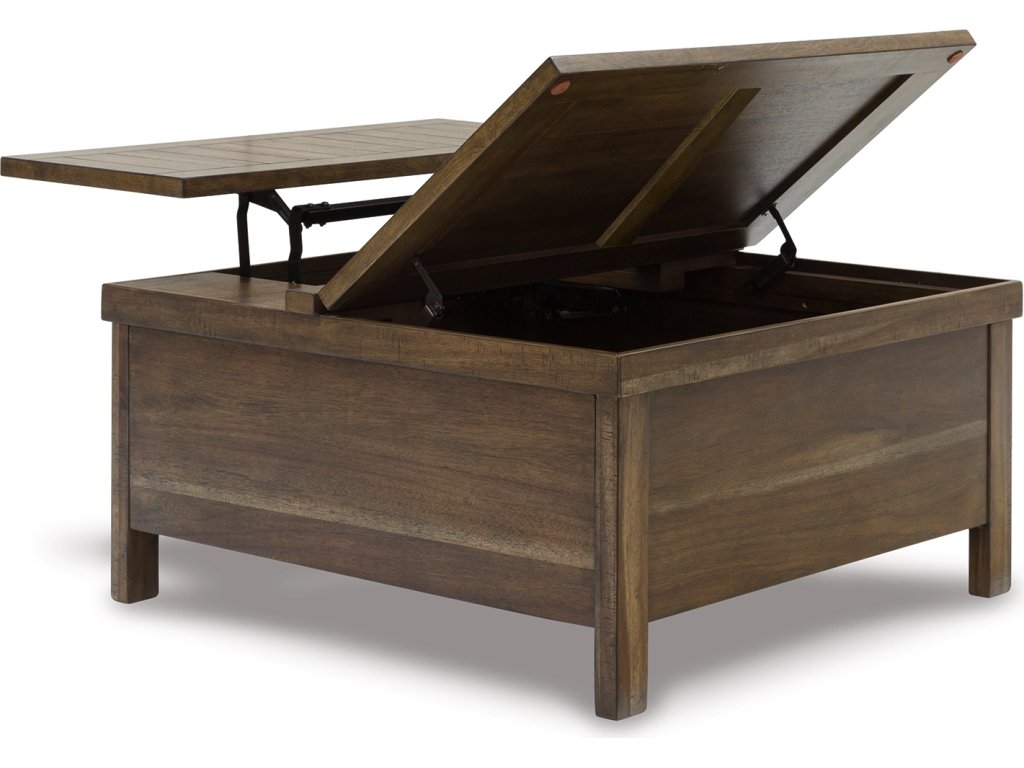 Moriville Lift-top Coffee Table and 2 Chairside End Tables - image 8