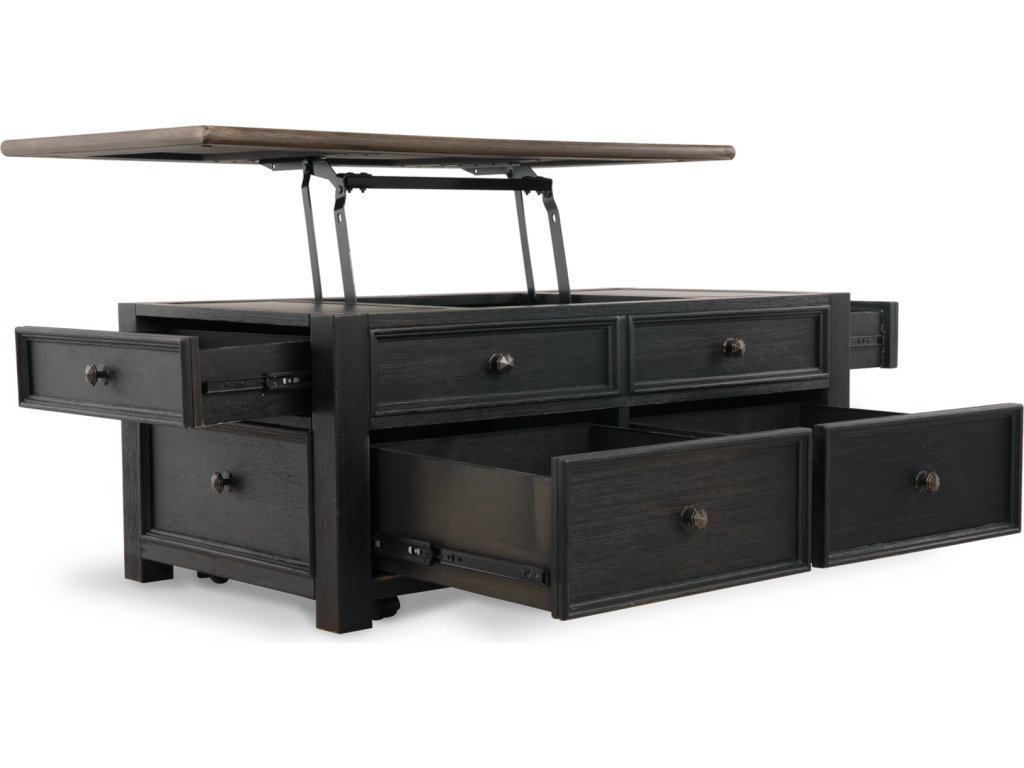 Tyler Creek Coffee Table and 2 End Tables with Console - image 15