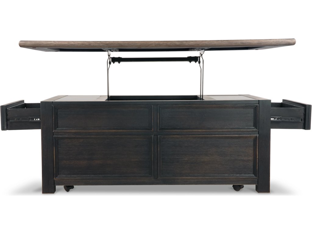 Tyler Creek Coffee Table and 2 End Tables with Console - image 19