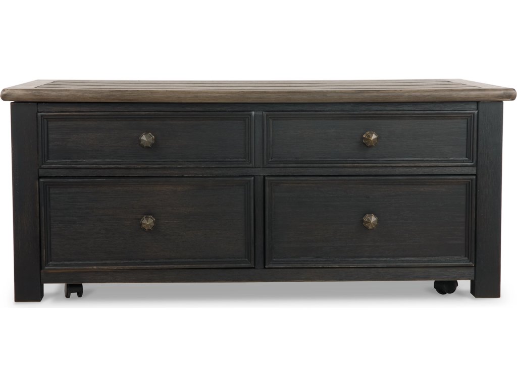 Tyler Creek Coffee Table and 2 End Tables with Console - image 12