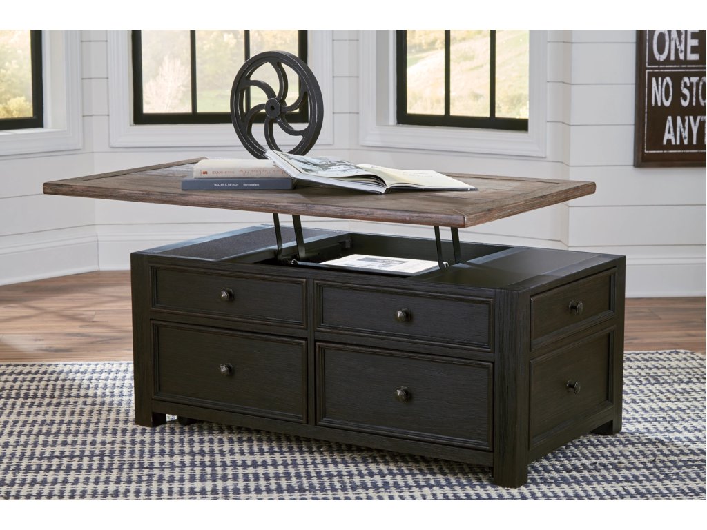 Tyler Creek Coffee Table with Lift Top - image 9