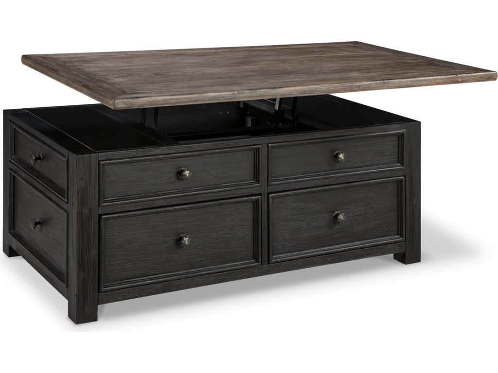 Tyler Creek Coffee Table and 2 End Tables with Console - image 14
