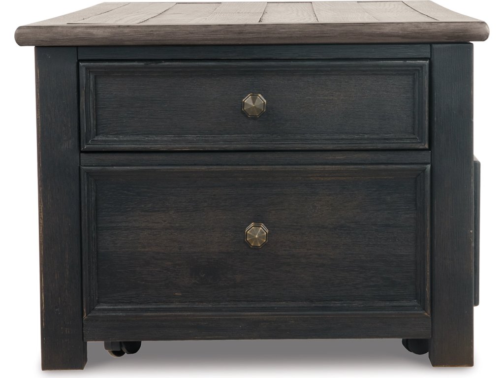 Tyler Creek Coffee Table and 2 End Tables with Console - image 16