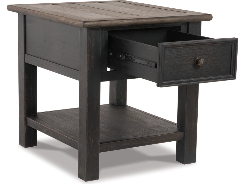 Tyler Creek Coffee Table and 2 End Tables with Console - image 3