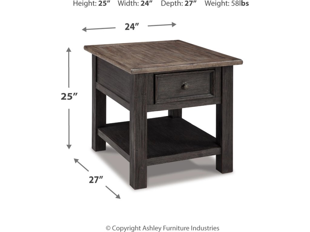 Tyler Creek Coffee Table and 2 End Tables - image 6