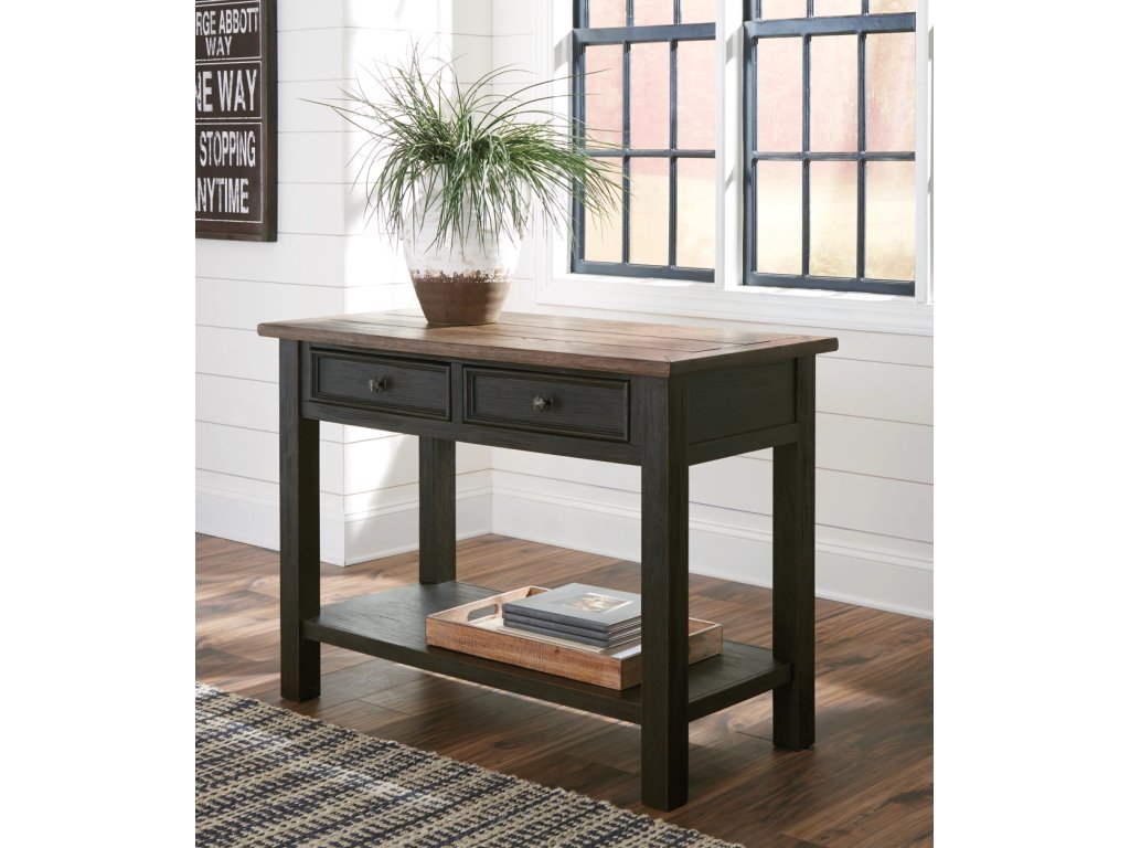 Tyler Creek Coffee Table and 2 End Tables with Console - image 22