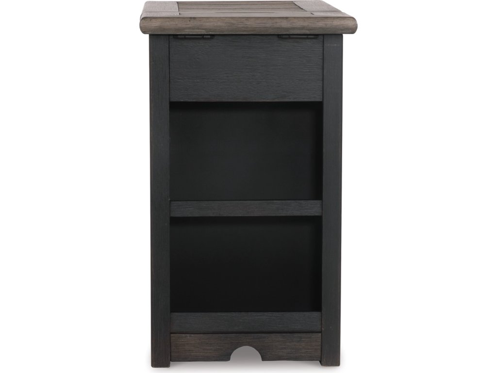 Tyler Creek Chairside End Table with USB Ports & Outlets - image 6