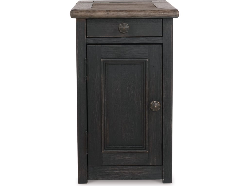 Tyler Creek Chairside End Table with USB Ports & Outlets - image 5