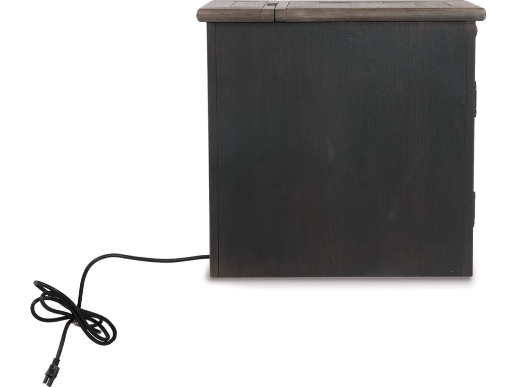 Tyler Creek Chairside End Table with USB Ports & Outlets - image 7