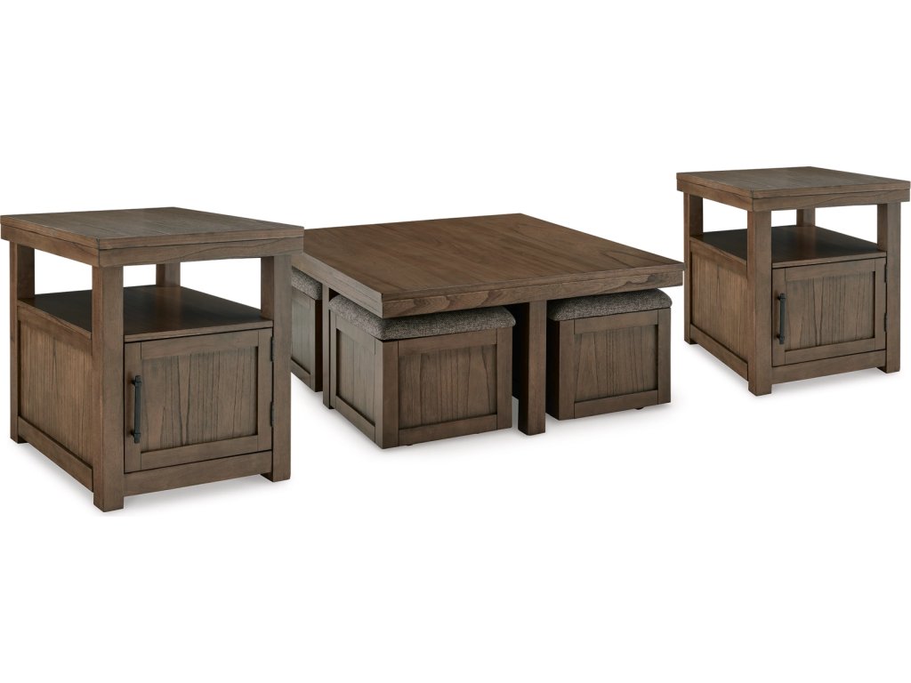Boardernest Coffee Table and 2 End Tables - main image