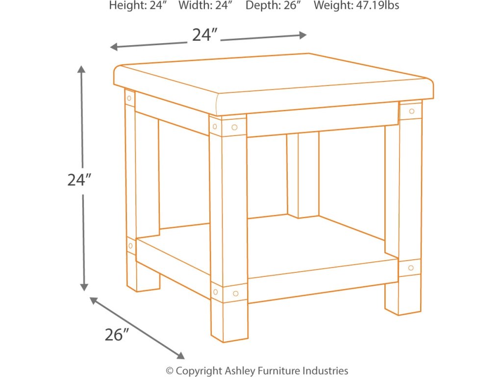 Carynhurst End Table - image 7