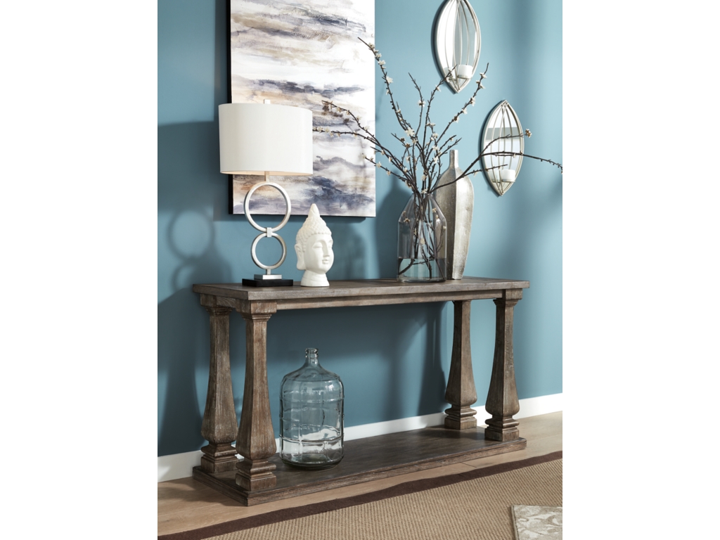 Johnelle Coffee Table, 2 End Tables and Sofa Table - image 15