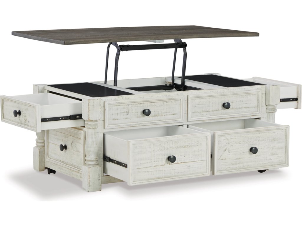 Havalance Lift Top Coffee Table and 2 End Tables - image 1