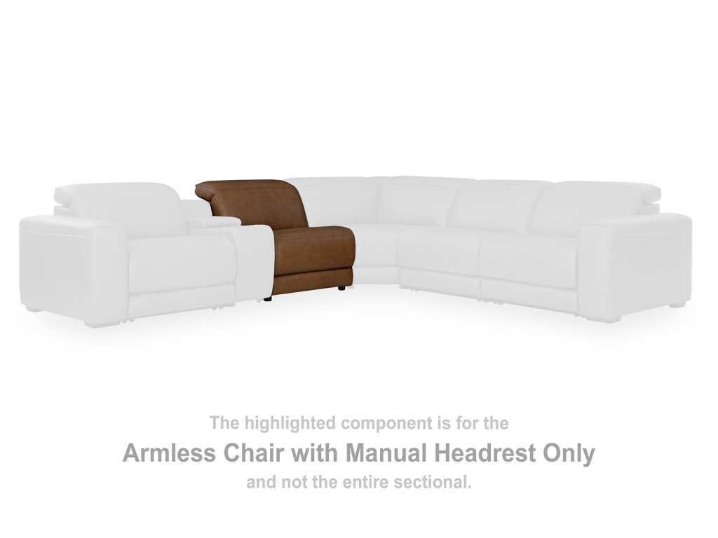 Magic Man Armless Chair with Manual Headrest - image 1
