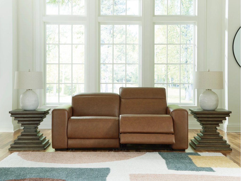 Magic Man 2-Piece Power Reclining Sectional Loveseat - image 1