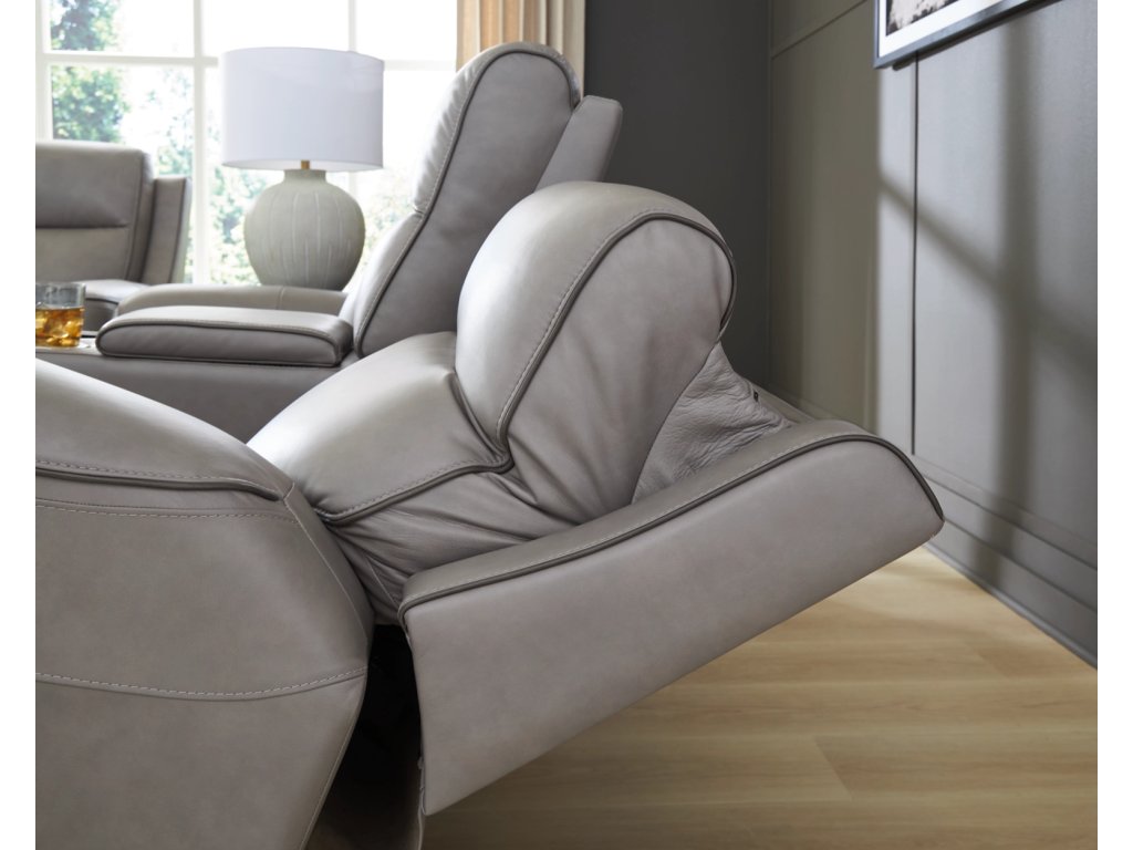 5Z-Comfort Power Reclining Loveseat with Console - image 5