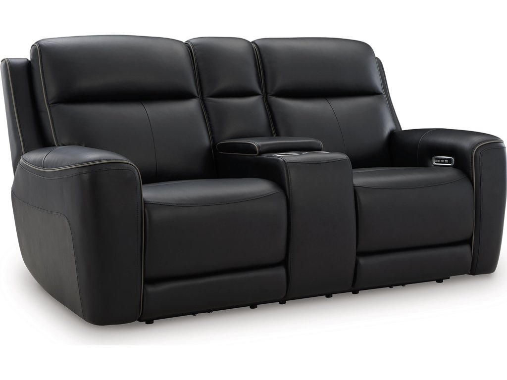 5Z-Comfort Power Reclining Loveseat with Console - main image