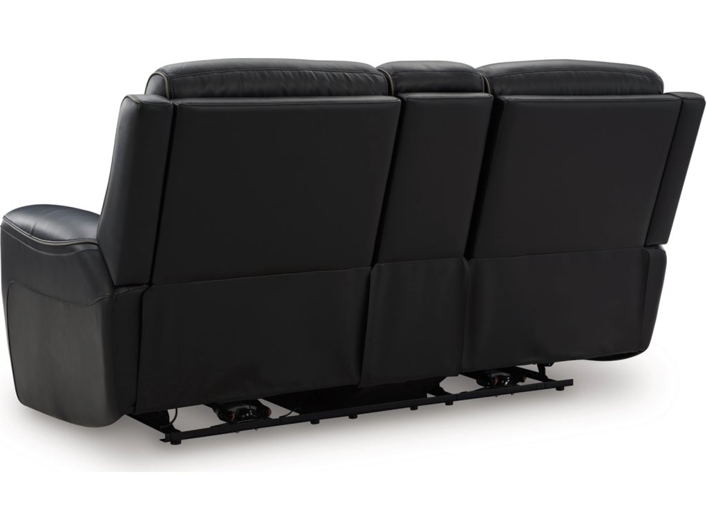 5Z-Comfort Power Reclining Loveseat with Console - image 5